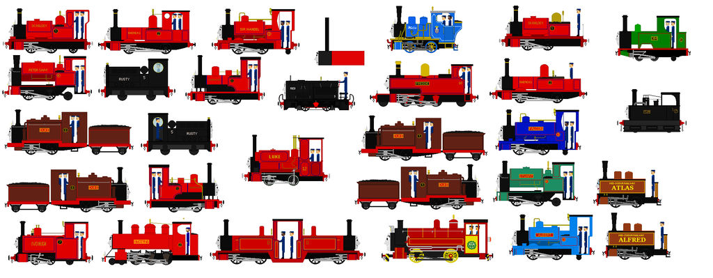 Mid Sodor Tim Rws Tvs/rws Skarloey Railway and mid sodor Engines by Crashingboy2002 on ...