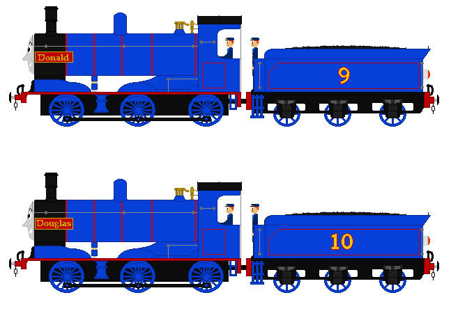 Tvs.rws Donald And Douglas by Crashingboy2002 on DeviantArt