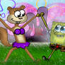 Spongebob and Sandy