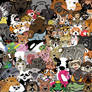 Animal Doodle - Day 1 to 100 - Mural
