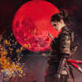 Beneath the glow of the blood-red moon