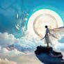 Above the clouds, where whispers cease
