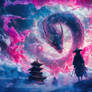 A clash of souls, a cosmic embrace