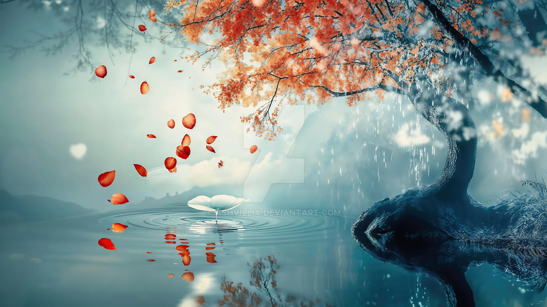 Love Ripples a ripple sings of love she gave by ashvillia on DeviantArt