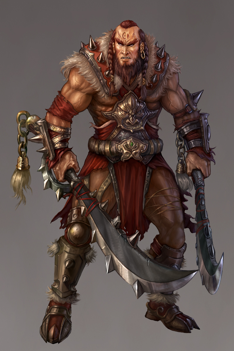 Barbarian by Zero Position Art on DeviantArt Barbarian by Zero Position Art on DeviantArt