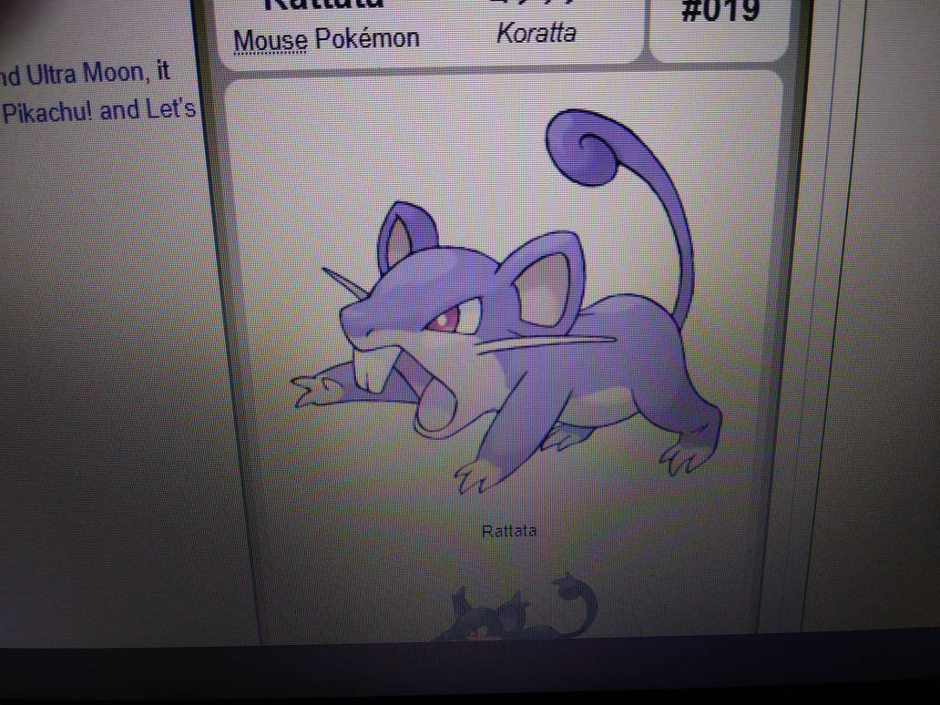 Pokemon: Rattata by Supermike92 on DeviantArt