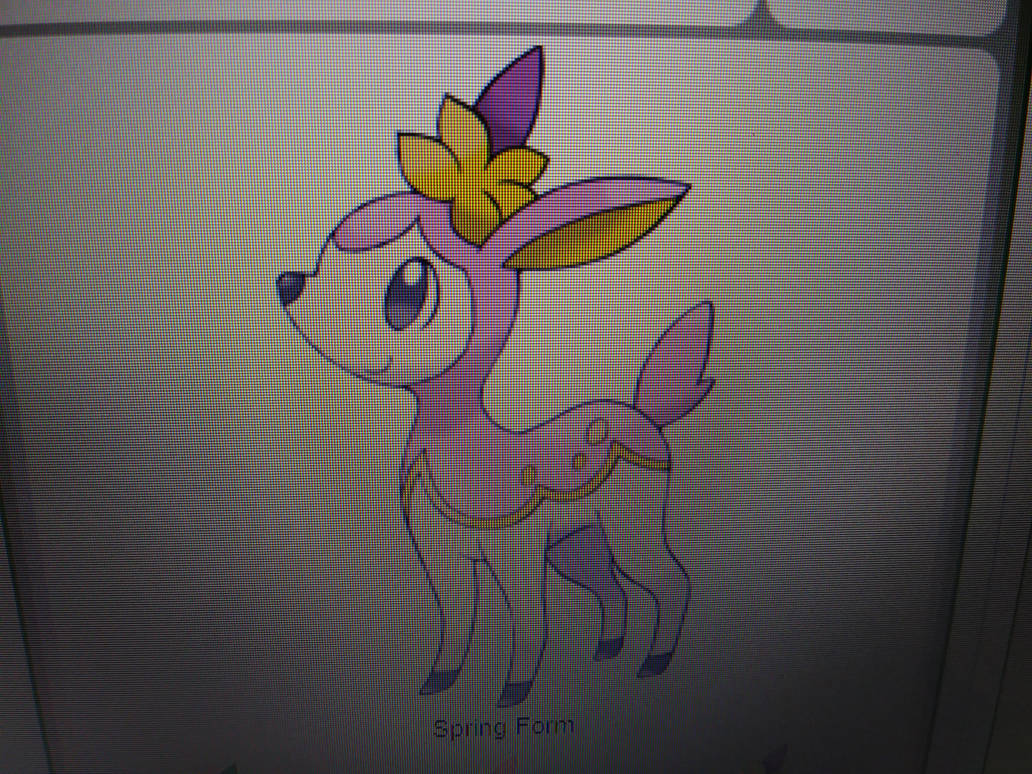Pokemon Deerling (Spring Form) by Supermike92 on DeviantArt