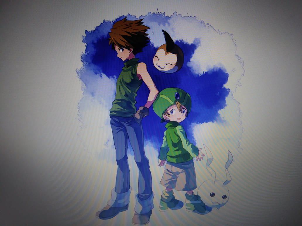 Digimon: Matt, TK, and their Digimon 1 by Supermike92 on DeviantArt