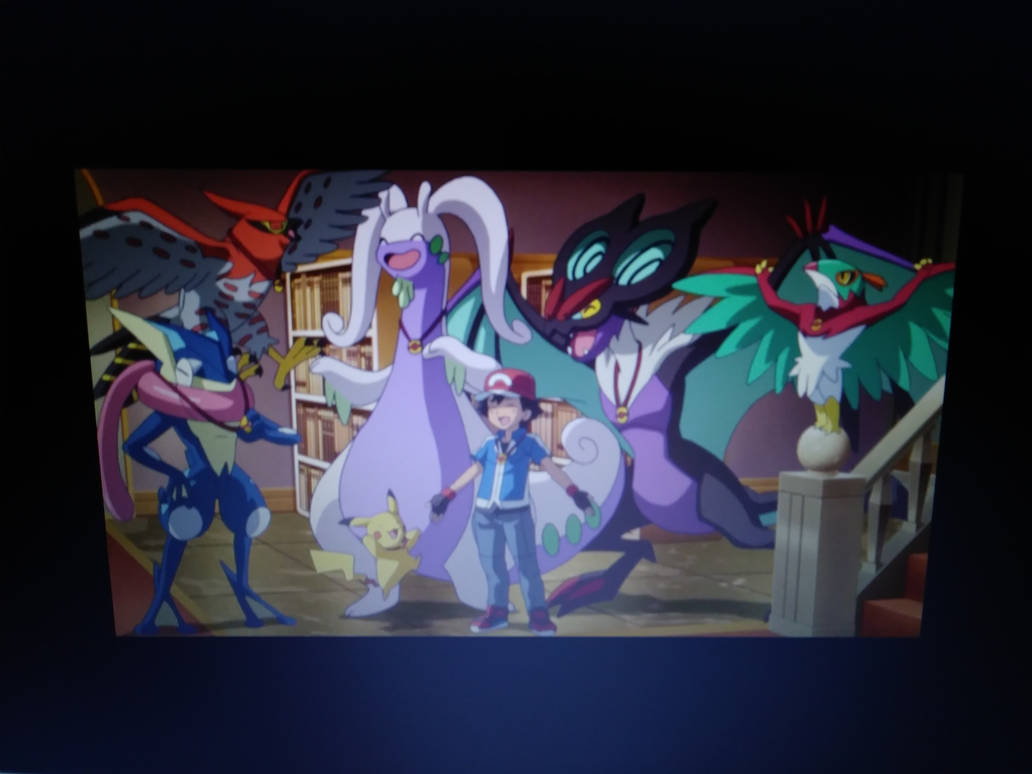 Pokemon: Ash with him Kalos team 1 by Supermike92 on DeviantArt