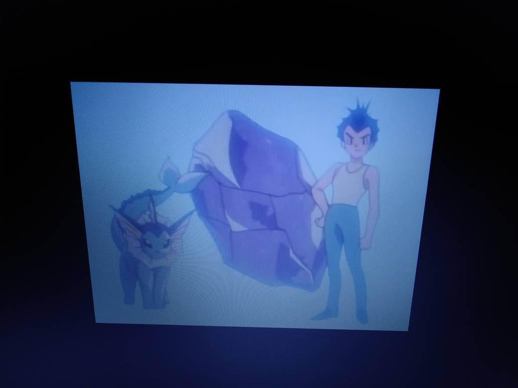 Pokemon: Rainer and his Vaporeon by Supermike92 on DeviantArt