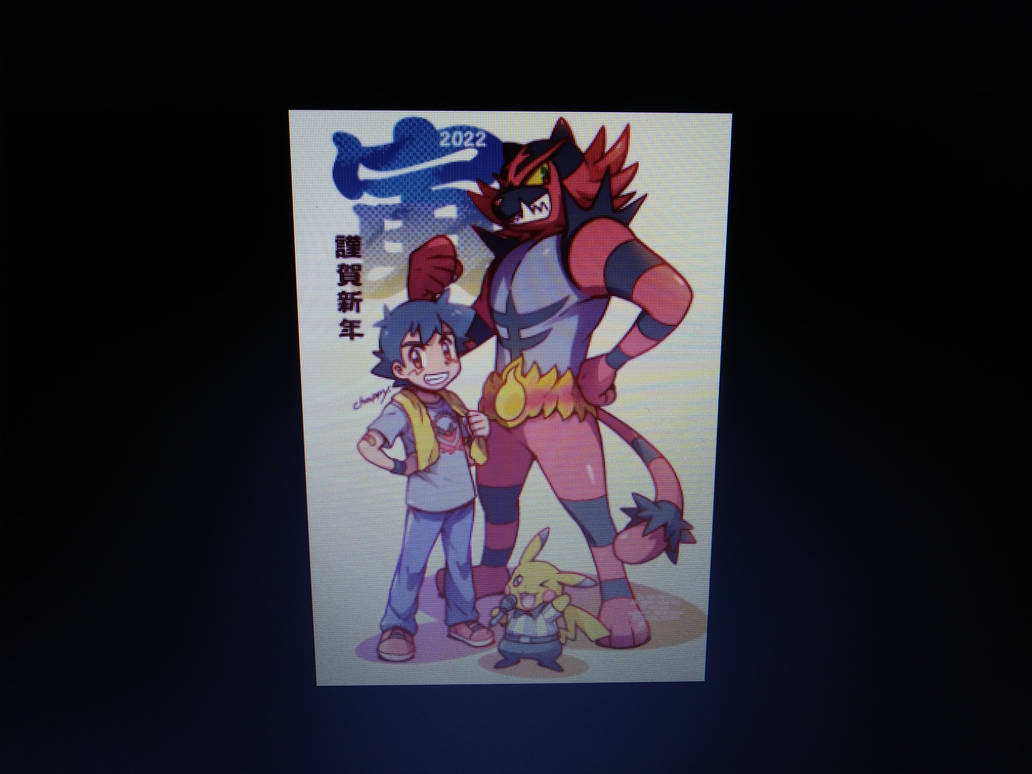 Pokemon: Ash, Pikachu, and Incineroar by Supermike92 on DeviantArt