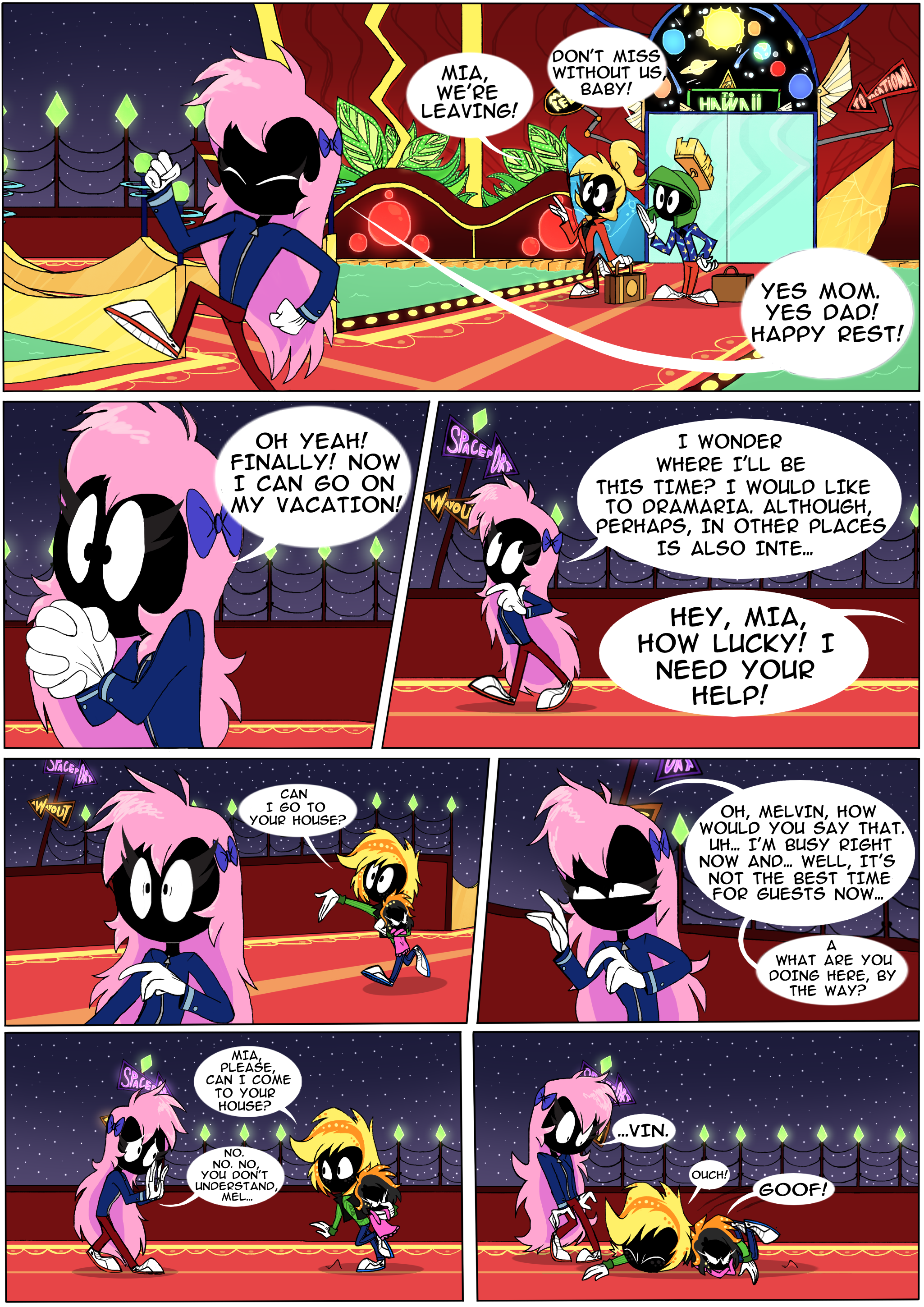 Comic Martians Marvelous Adventure Page 1 By Helluvaannabelle On Deviantart Comic Martians Marvelous Adventure Page 1 By Helluvaannabelle On Deviantart
