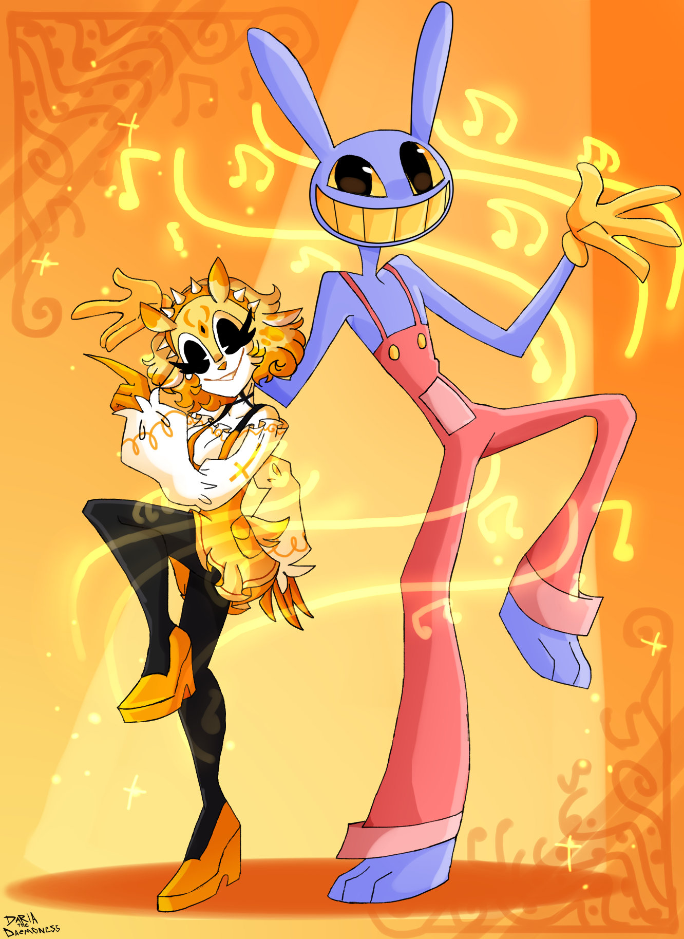 Dance Magic Dance!/Commission by DariaTheDaemoness on DeviantArt