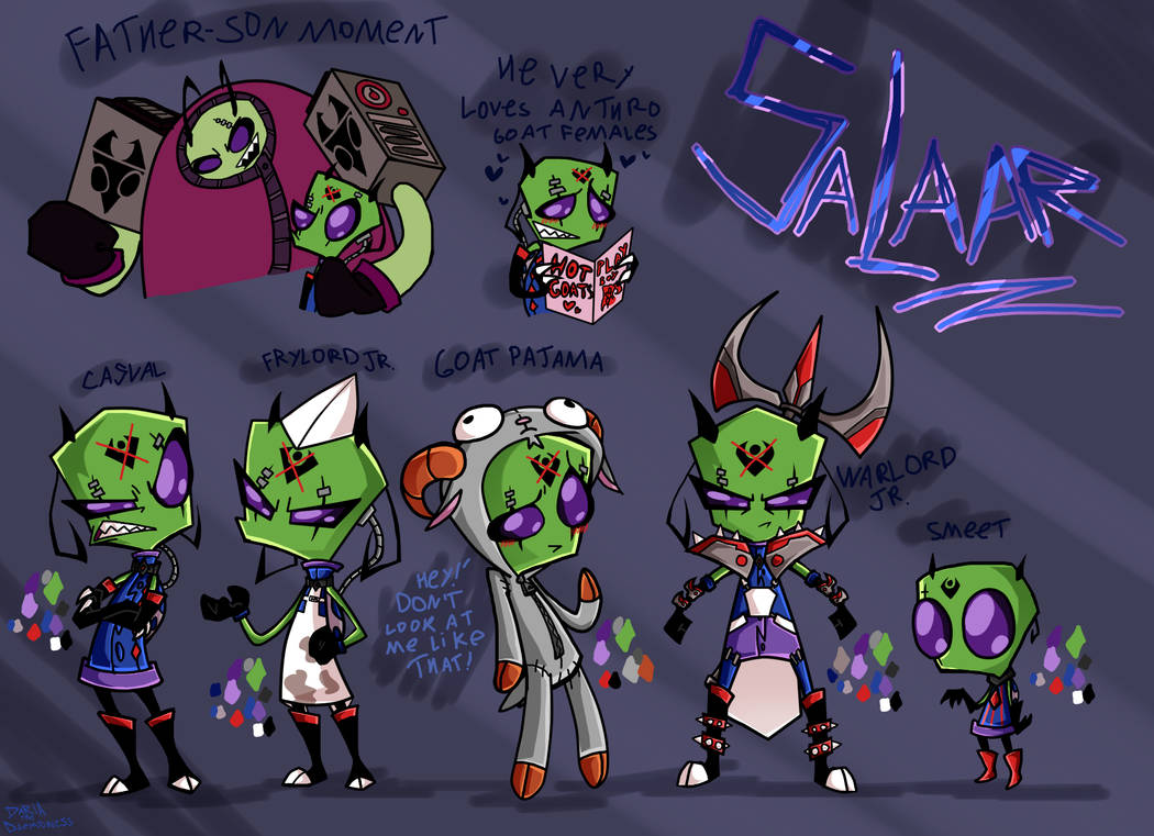 Slizz Lorr Salaar Lorr/Invader Zim AU by DariaTheDaemoness on DeviantArt