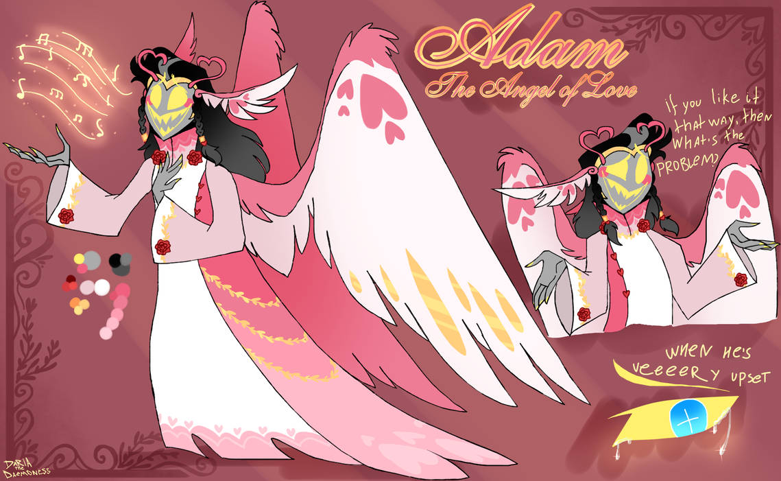 Adam the Angel of Love/Demonologist Teacher by DariaTheDaemoness on