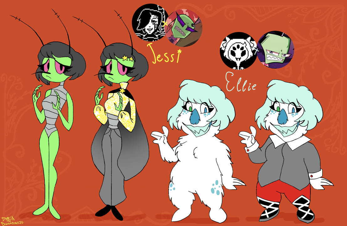 Invader Grid Invader Zim x Undertale Grid Results/#8 by DariaTheDaemoness on DeviantArt