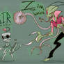 Zim and GIR/Invader Zim Horror AU