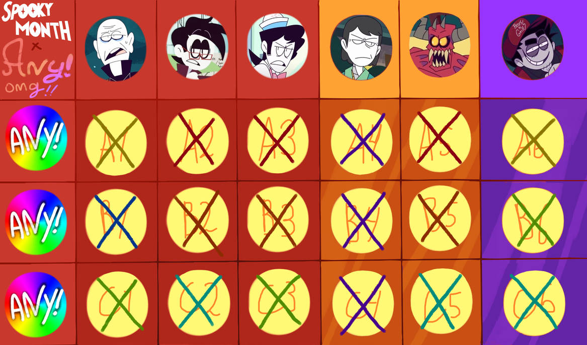 ANY x Spooky Month/Grid Adopts (CLOSED!) by DariaTheDaemoness on DeviantArt