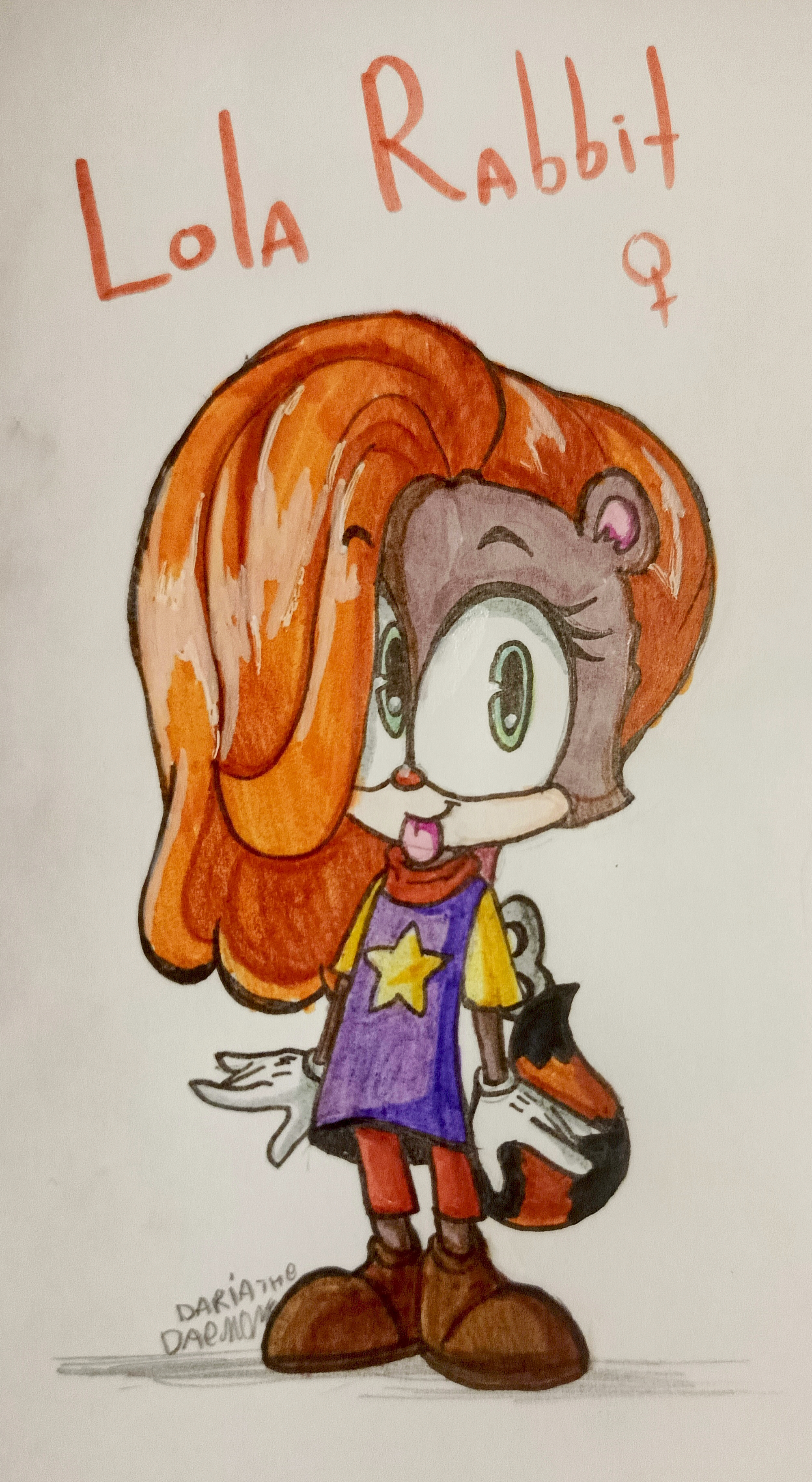 Loa Rabbit ~ Lola Rabbit/New Crossover Fankid ~ by DariaTheDaemoness on DeviantArt