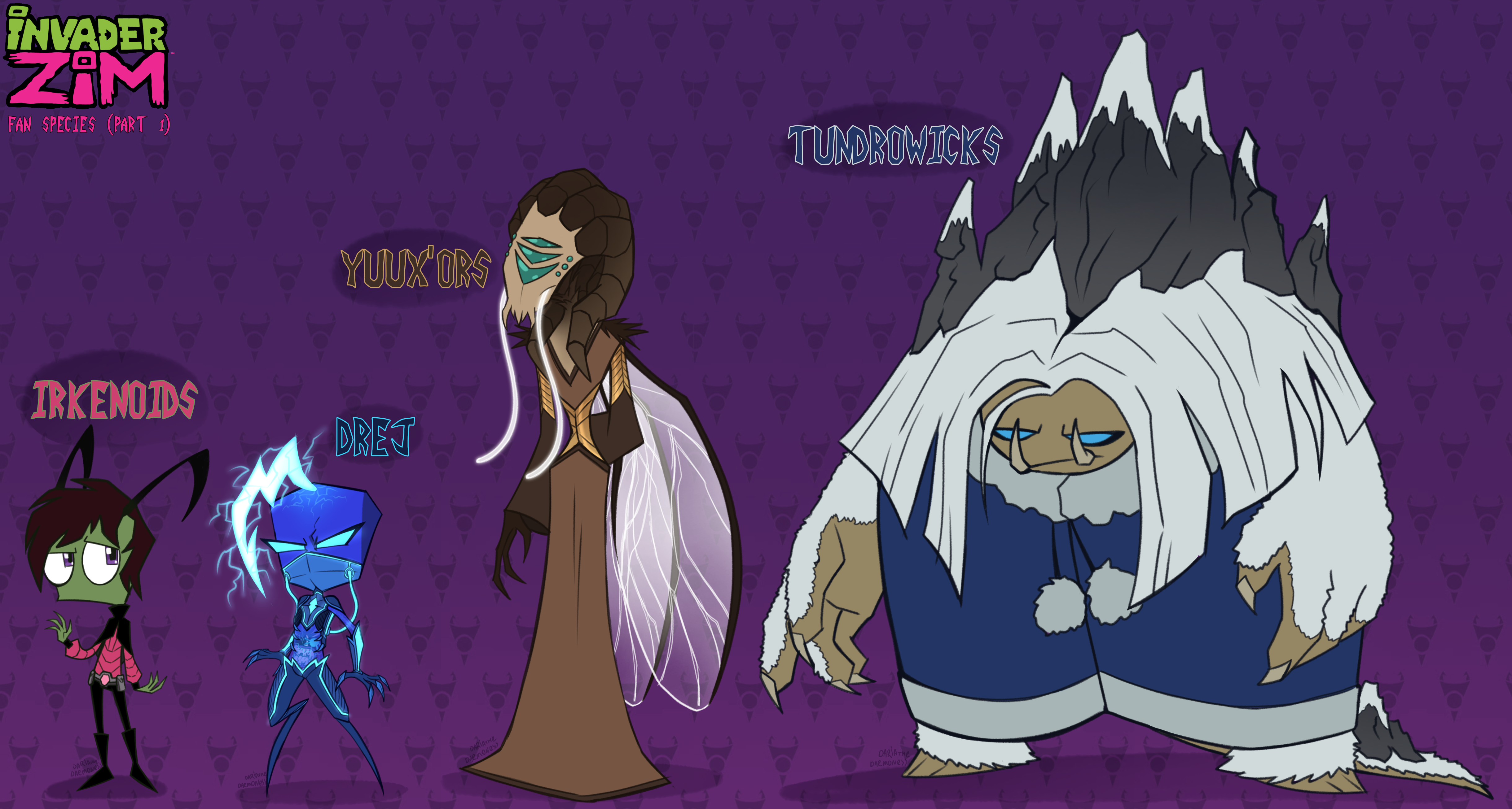 Invader Zim - Fan Species (Part 1)