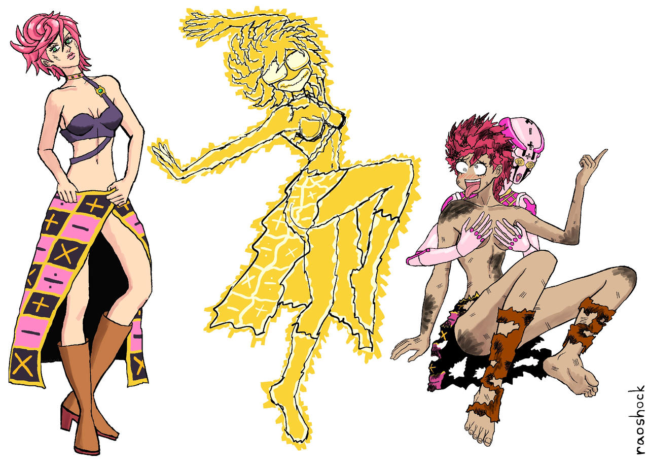 Trish Una Electrocuted by raoshock on DeviantArt