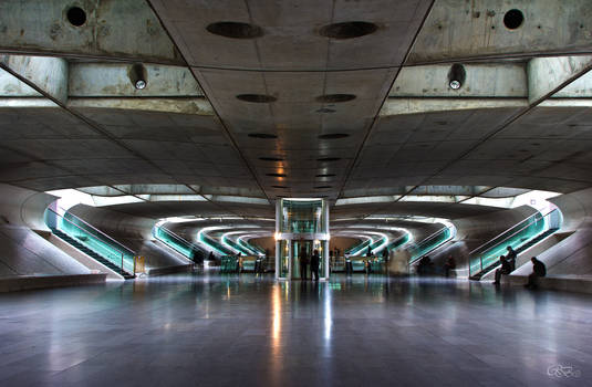 Inside the Space Ship