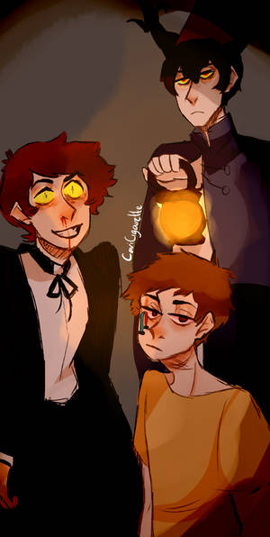 Bipper,Wirt and Evil morty