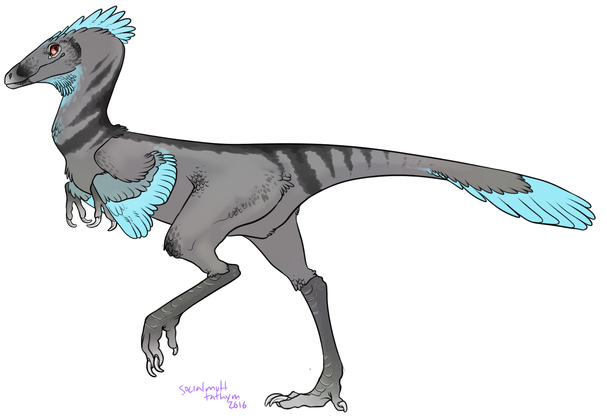 Foxtrot The Raptor by tympaniticus on DeviantArt