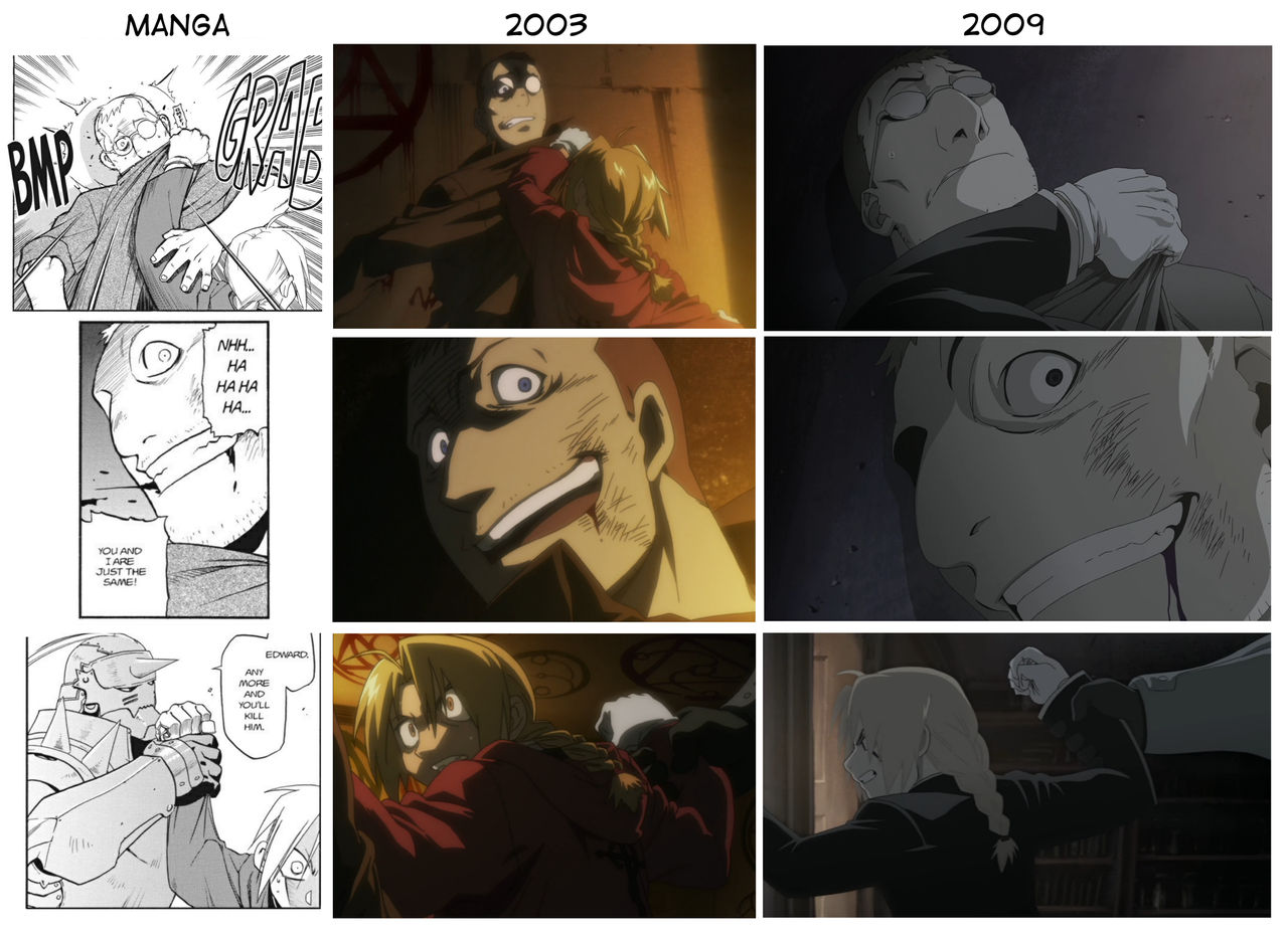 10 Differences Between Fullmetal Alchemist: Brotherhood And The