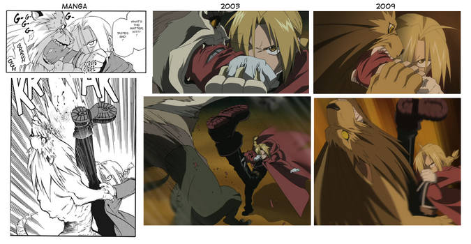 manga ed vs 2003 anime ed by MischiefSister on deviantART