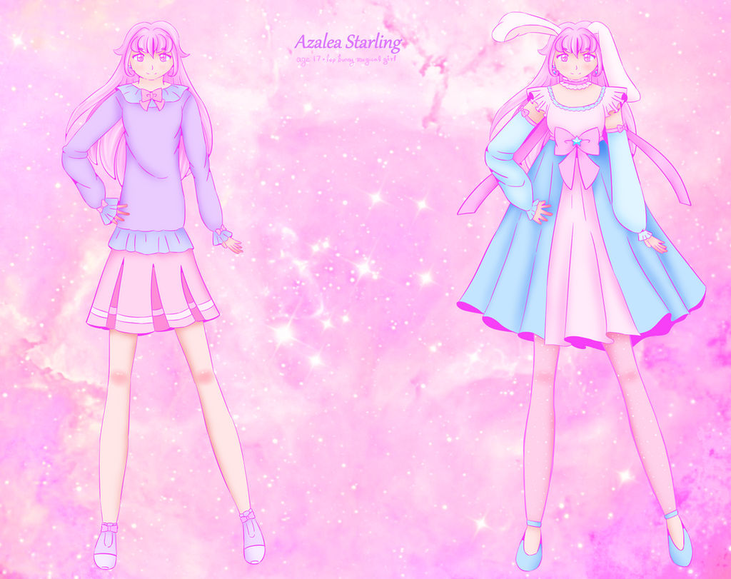 Azlina The Rabbit Azalea the lop bunny magical girl by mttbrandart on DeviantArt