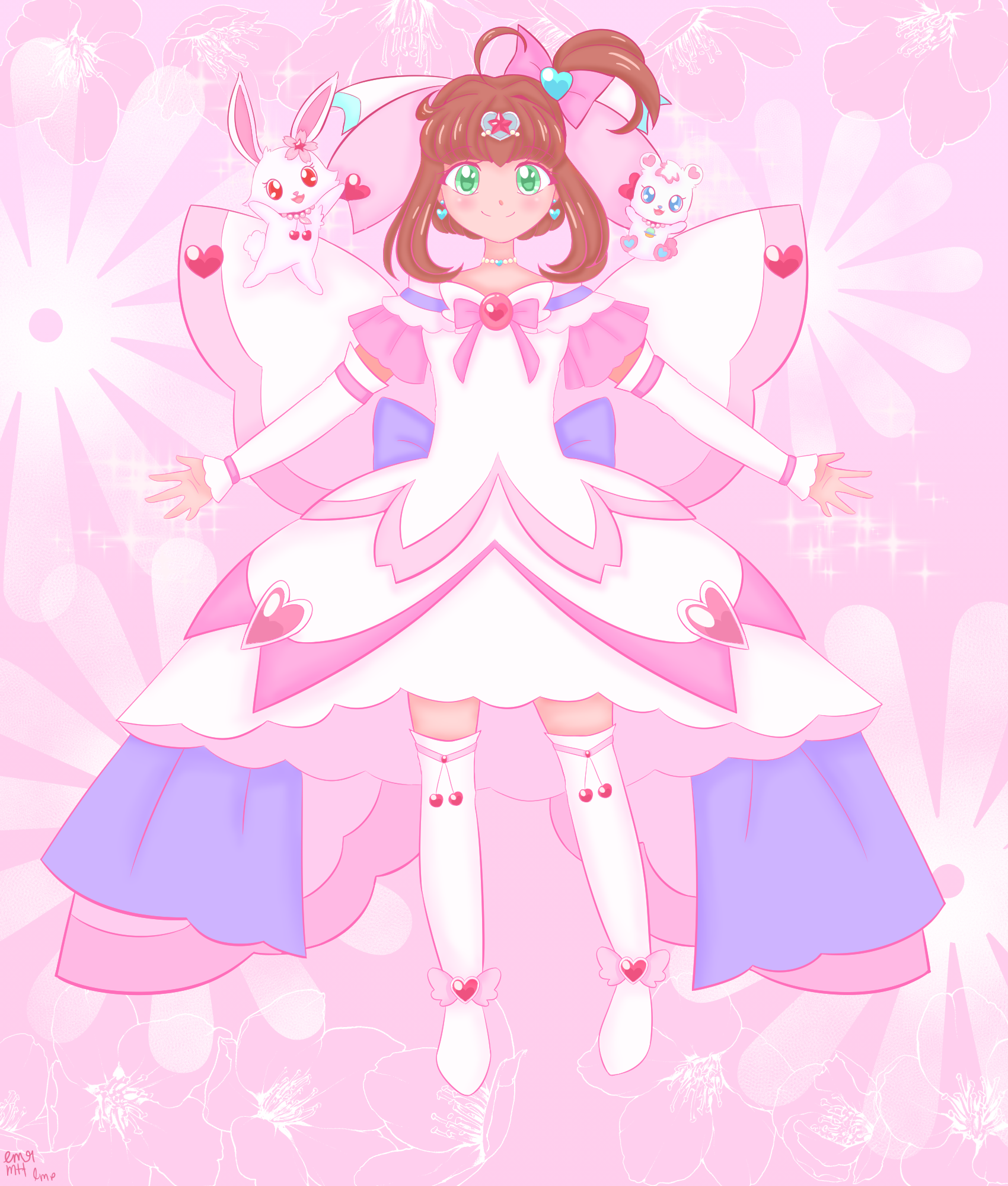 Akari, Ruby, and Labra! by mttbrandart on DeviantArt