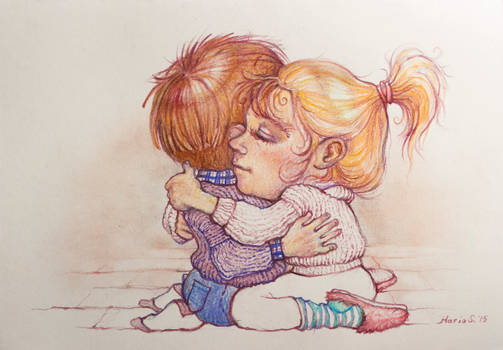Illustrated Hug