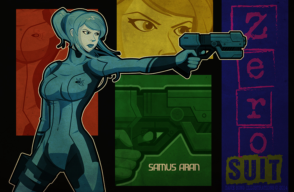 Metroid - Zero Suit Samus