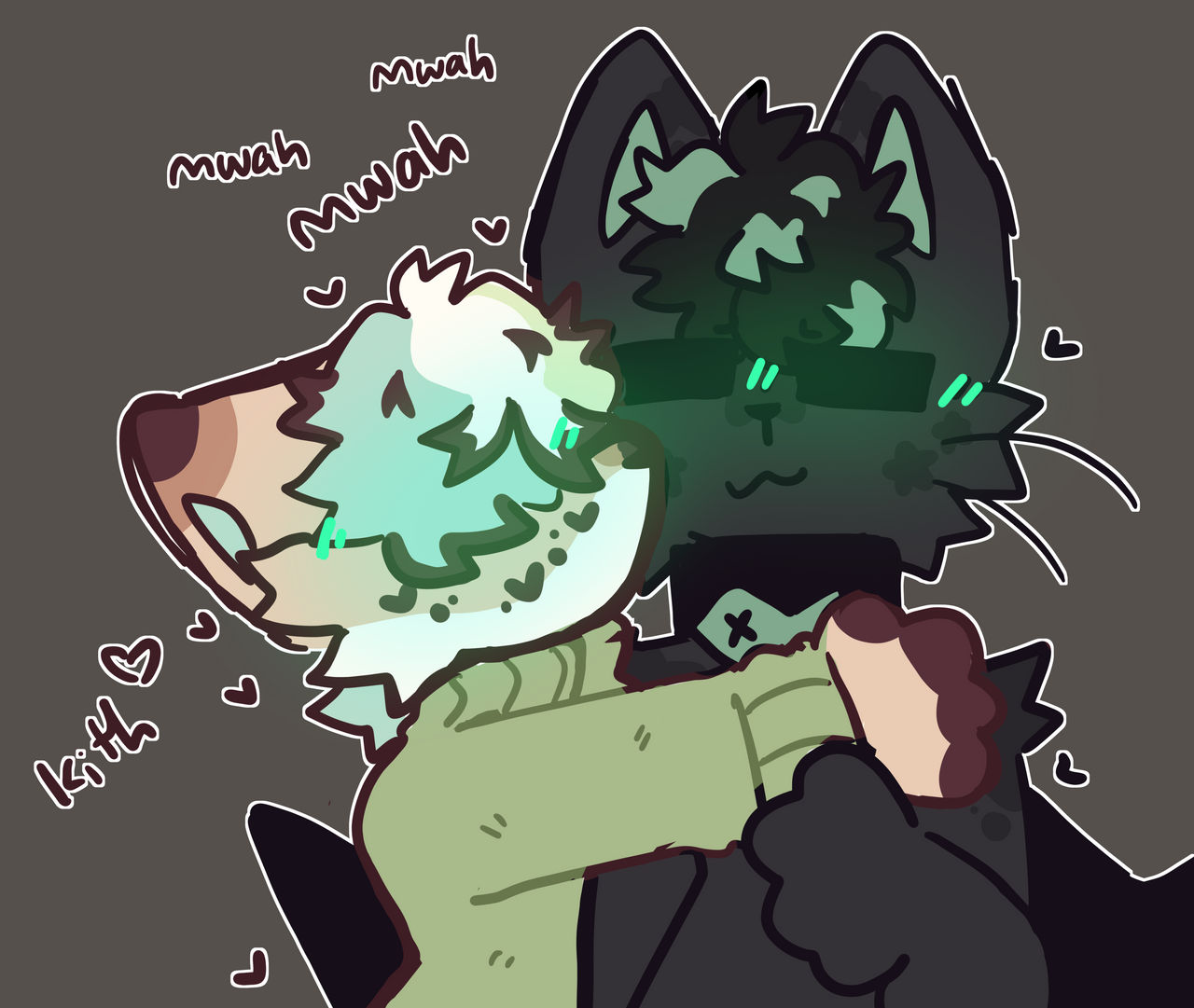 mwah mwah by Buzzba on DeviantArt