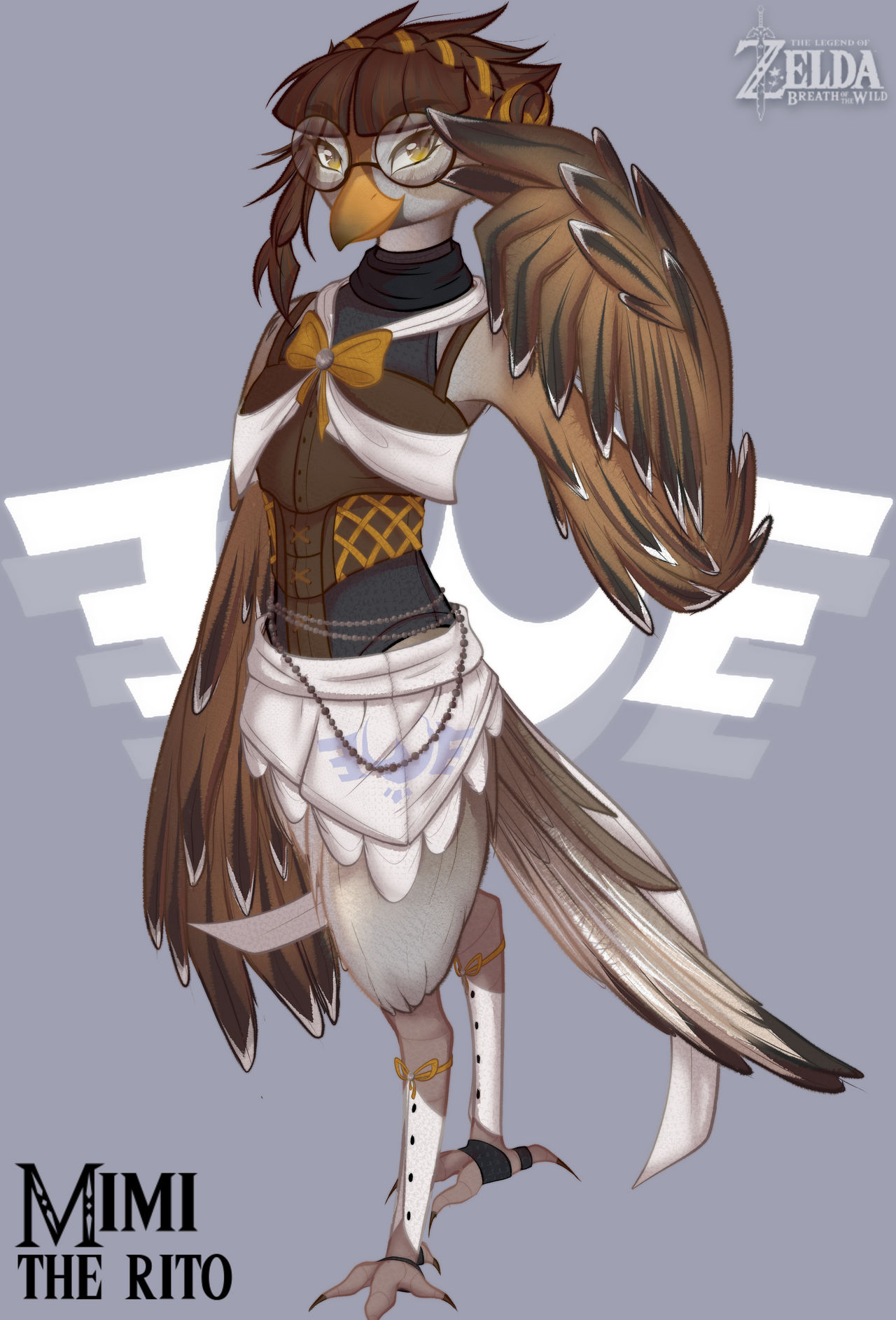 Female Rito Deviantart Mimi the Rito by KanishyMayana on DeviantArt