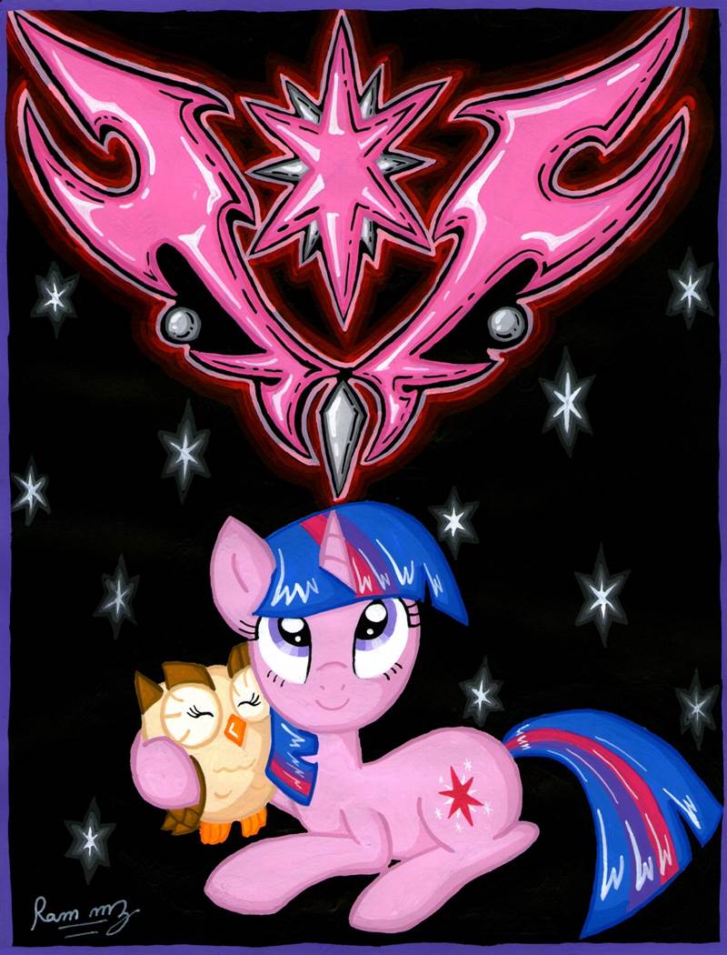 Twilight Sparkle y Owlicius