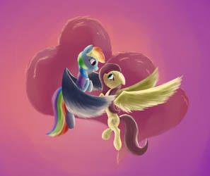 Rainbow and Fluttershy