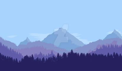 Mountain Range Wallpaper