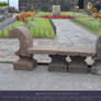 Stone bench