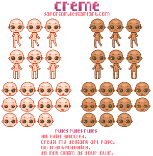 Pixel Base: Creme