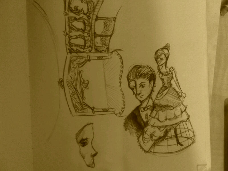 Phantom of Opera Doodles