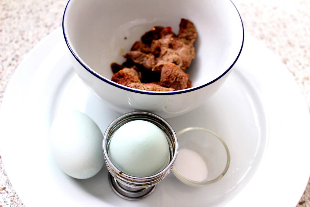 Egg Lamb Salt