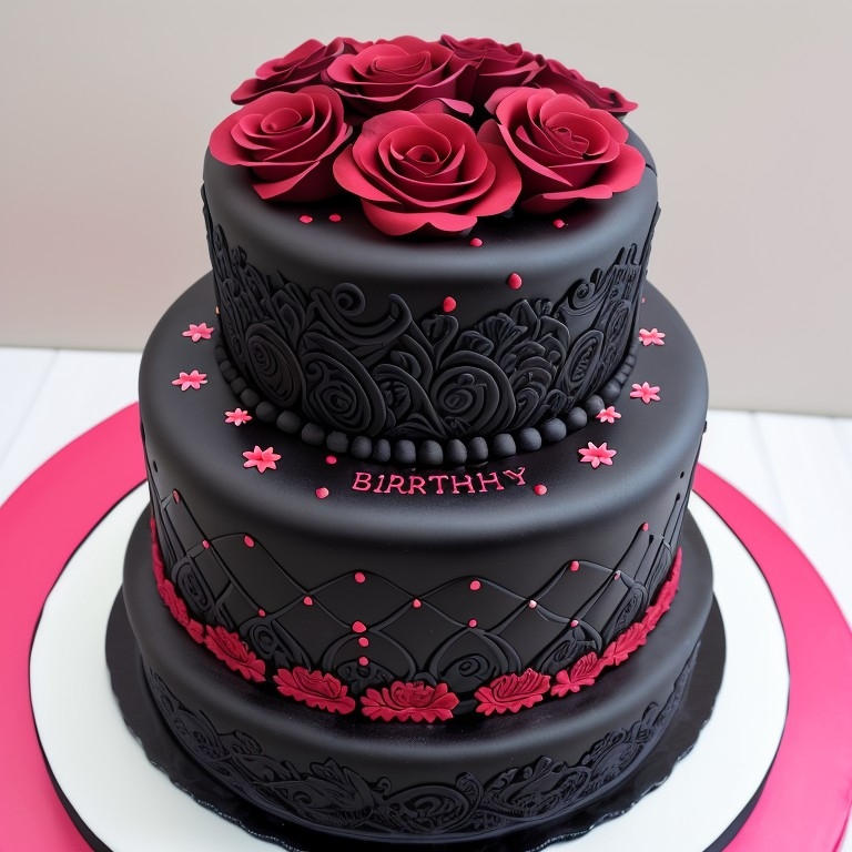 3 Tiers Black Gl 9db7a by LUSHMONTANAS on DeviantArt