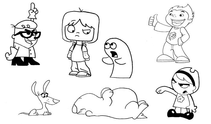 Cartoon Network characters by kristaia on DeviantArt