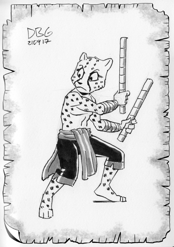 Cheetah Escrimador by BahalaNa