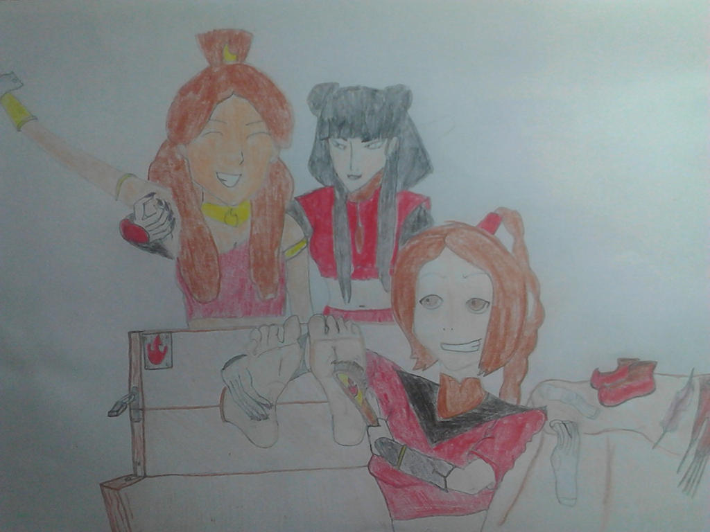 Katara Tickled By Zeldafan2247 On Deviantart Katara Tickled By Zeldafan2247 On Deviantart