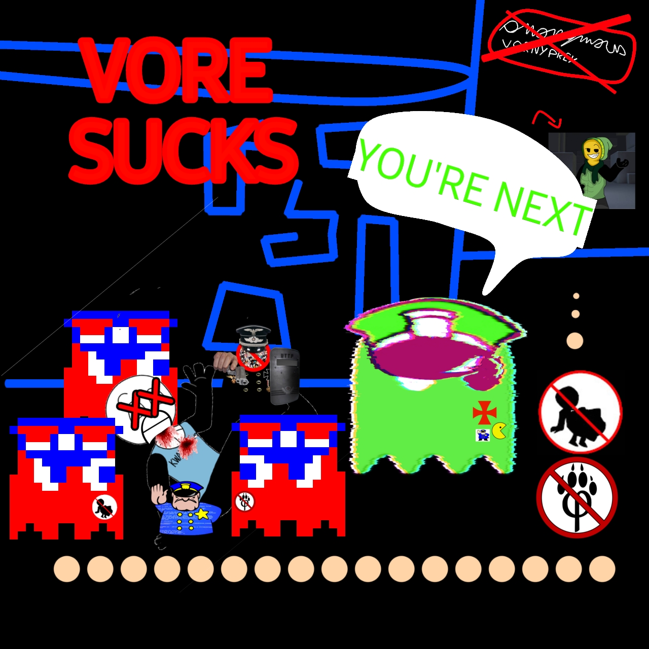 Vore Sucks UTTP kills vore artists by ParkyUTTPghostgenera on DeviantArt