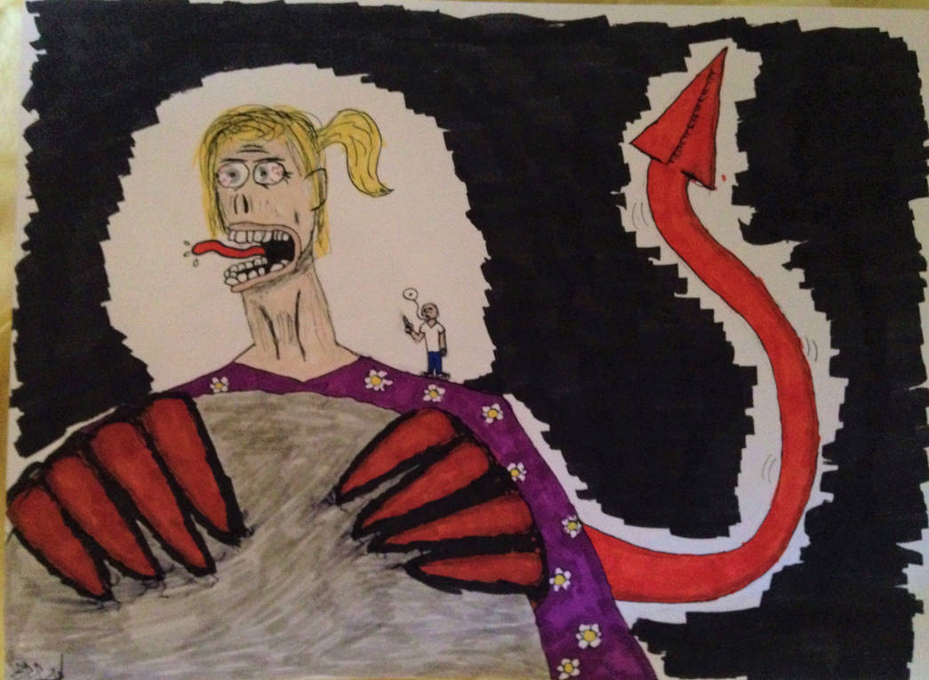 Draw Nightmarefuel Nightmare fuel (old drawing) by GlottisComics on DeviantArt