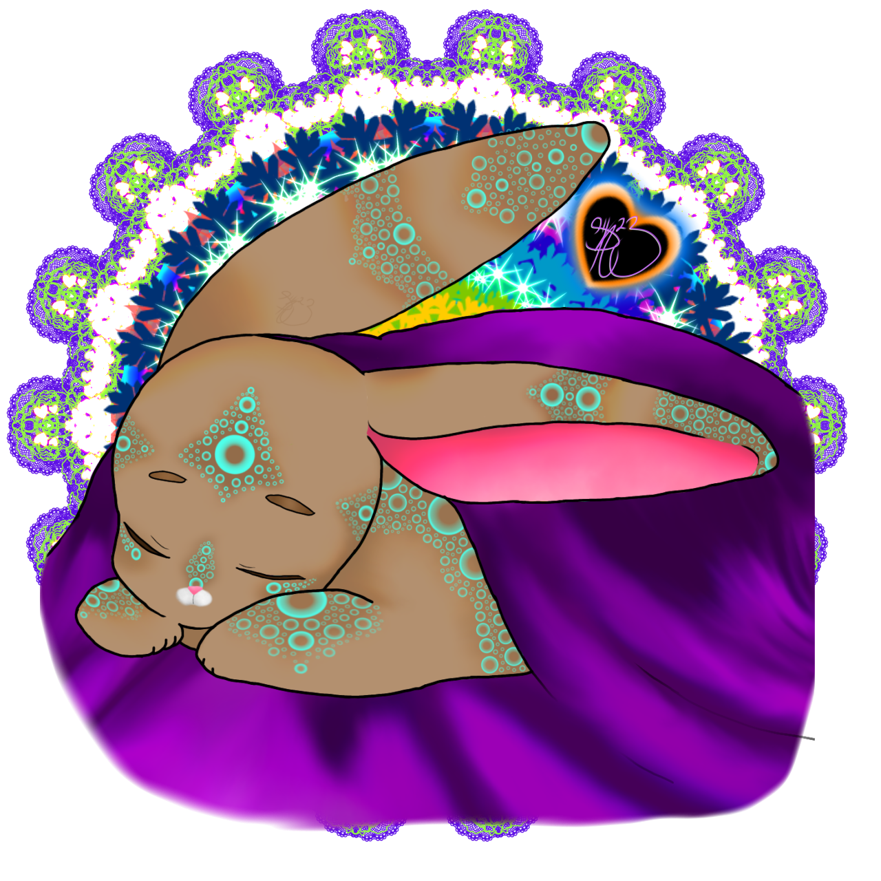 Spotted Octo Bunny by ShadowKittin23 on DeviantArt